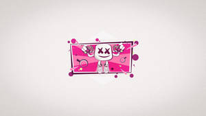 Pink And White Marshmello 4k Wallpaper