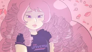 Pink Anime Aesthetic Rose Wallpaper