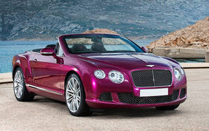 Pink Bentley Continental Gtc Speed Wallpaper
