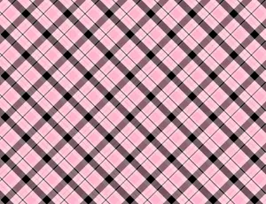 Pink Black Minimalist Plaid Wallpaper