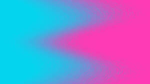 Pink Blue Zigzag Gradient Wallpaper