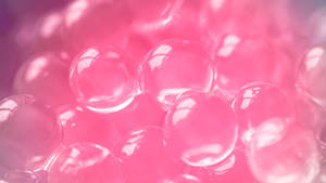 Pink Bubbles Sparkle Wallpaper