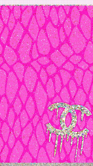 Pink Chanel Logo Wallpaper