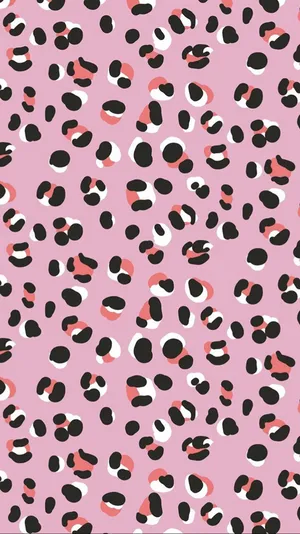 Pink Cheetah Print Aesthetic Vsco Wallpaper