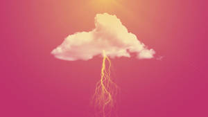 Pink Cloud Lighting Wallpaper