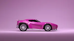 Pink Finish Rocket League 4k Wallpaper