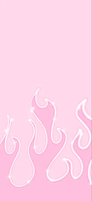 Pink Flames Background Wallpaper