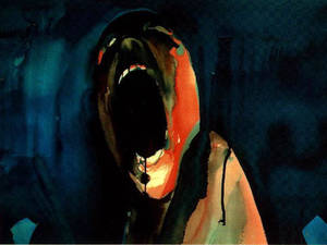 Pink Floyd Screaming Person Art Wallpaper