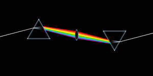 Pink Floyd Simple Shape Art Wallpaper