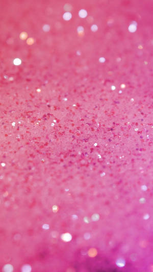 Pink Glitter And Pink Grains Wallpaper