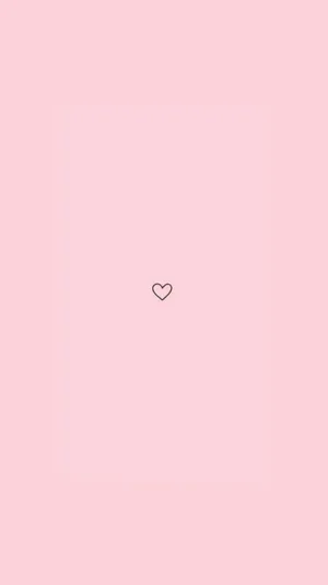 Pink Kawaii Heart Wallpaper