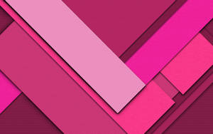Pink Material Color Design Wallpaper