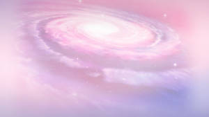 Pink Orbit Cloud Sparkle Wallpaper