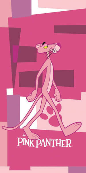 Pink Panther Vintage Cartoon Poster Wallpaper