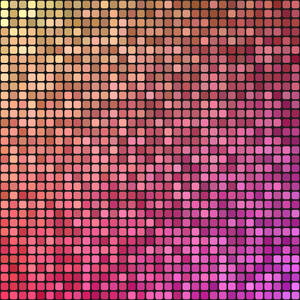 Pink Pixel Mosaic Gradient Wallpaper