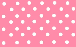Pink Polka Dots Wallpaper