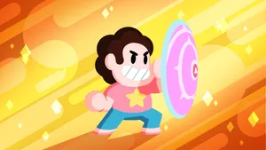Pink Shield Steven Universe Ipad Wallpaper
