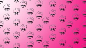 Pink Skull Wallpaper