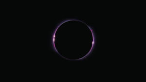 Pink Solar Eclipse Backgrounds Wallpaper