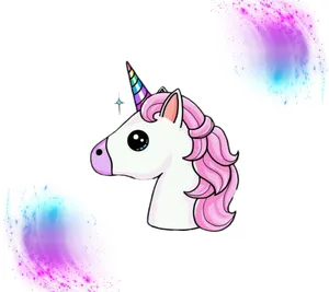 Pink Unicorn Wallpaper