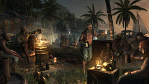 Pirate Adventures Await In Assassin's Creed Black Flag Wallpaper