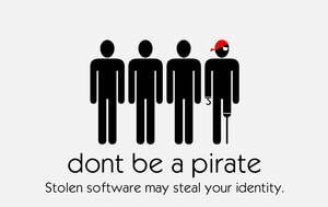 Pirate Computer Lock Screen Wallpaper