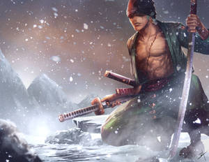 Pirate Hunter Roronoa Zoro Wallpaper