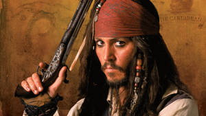 Pirates Of The Caribbean Jack's Gun Wallpaper