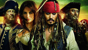 Pirates Of The Caribbean: On Stranger Tides Casts Wallpaper