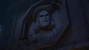 Pissed Lord Farquaad Statue Wallpaper