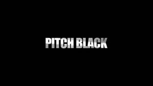 Pitch Black Text In Dark Backdrop Wallpaper