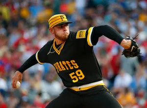 Pittsburgh Pirates Joe Musgrove Black Jersey Wallpaper