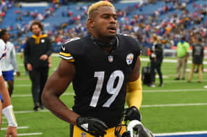 Pittsburgh Steelers Wide Receiver Juju Smith-schuster Wallpaper