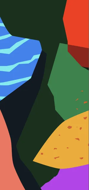 Pixel 3 Xl Creative Shapes Wallpaper