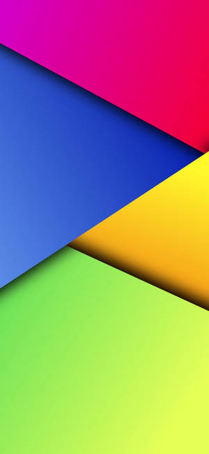 Pixel 5 Colorful Material Design Wallpaper
