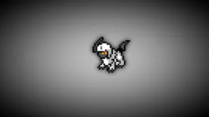 Pixel Absol Sprite Wallpaper