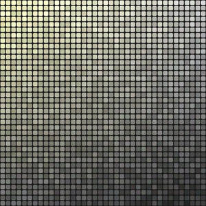 Pixel Metallic Gray Pattern Wallpaper