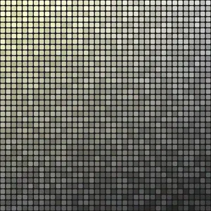 Pixel Metallic Gray Pattern Wallpaper