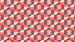 Pixel Tribal Pattern Wallpaper