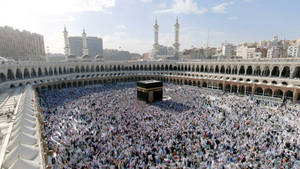 Place Of Worship Makkah Hd Wallpaper