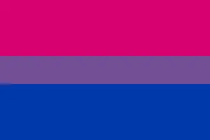 Plain Bisexual Pride Flag Wallpaper