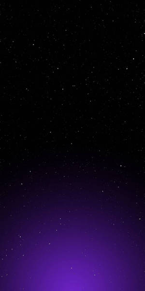 Plain Black Purple Starry Iphone Wallpaper