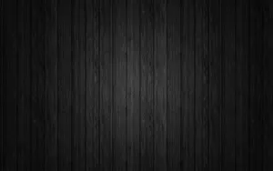 Plain Black Wood Texture Wallpaper