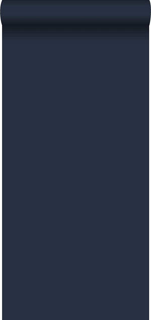 Plain Dark Blue Background With A Hint Of Textured Pattern Wallpaper