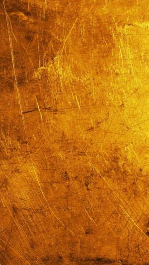 Plain Gold Surface With Scratches Wallpaper