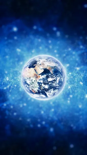 Planet Earth Space Phone Wallpaper