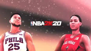 Play With The Pros In Nba2k20 Wallpaper