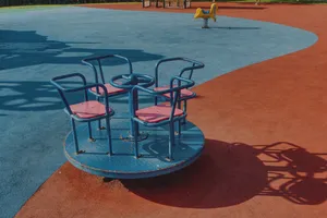 Playground Merry-go-round Wallpaper
