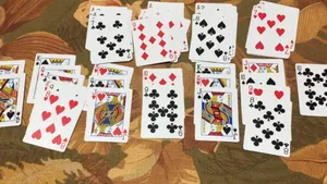 Pleasant Solitaire Game Design Wallpaper