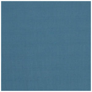 Pliable Blue Textured Fabric Wallpaper